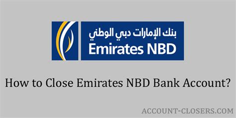 how to close emirates nbd.